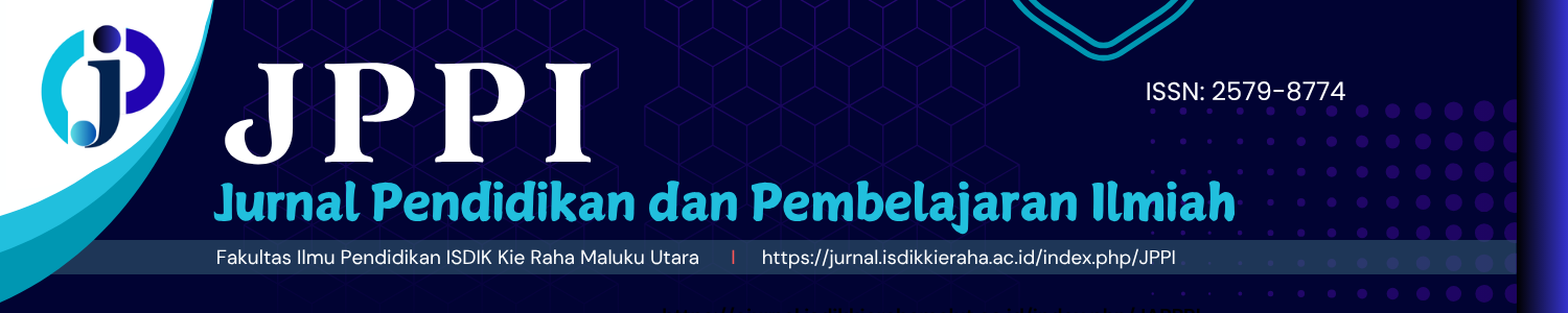JURNAL PENDIDIKAN DAN PEMBELAJARAN ILMIAH